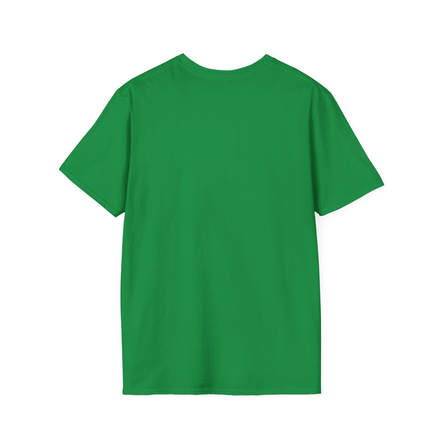 The image shows a T-shirt with a graphic of a cactus and the phrase "NOT A HUGGER" repeated around it in a circular formation