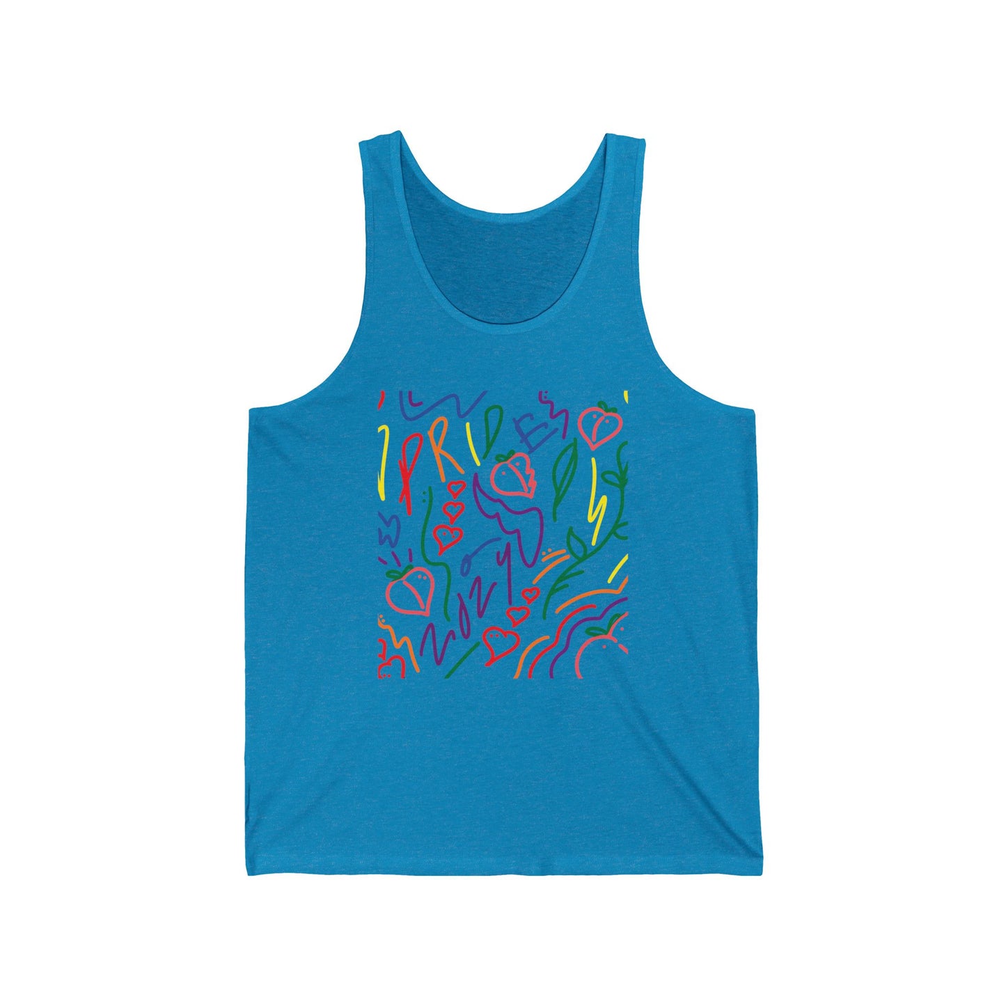 Peaches N' Pride Graffiti Tank