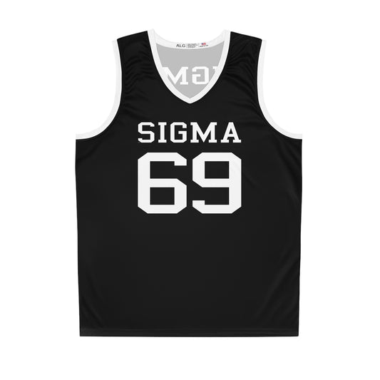 Sigma Sleeveless Lone Wolf Sports Jersey Tee