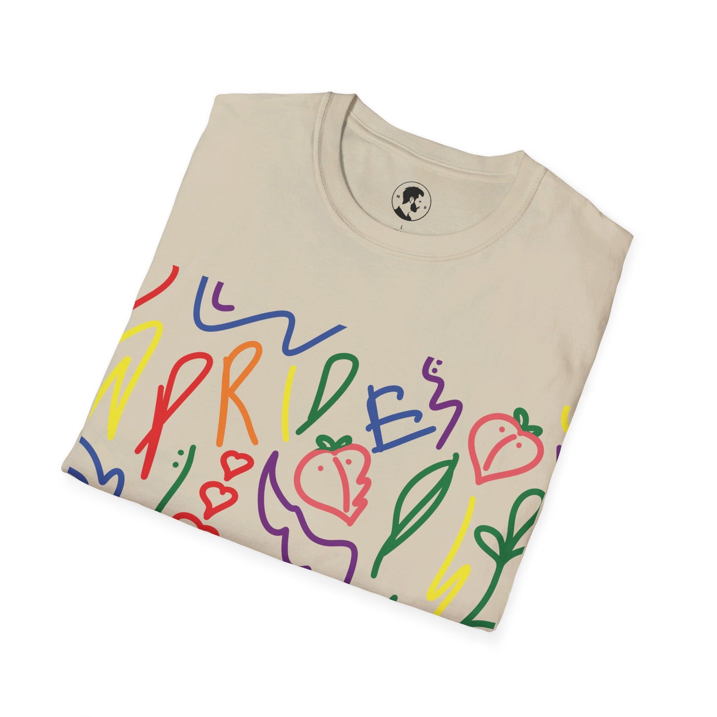 Peaches N' Pride Graffiti Tee