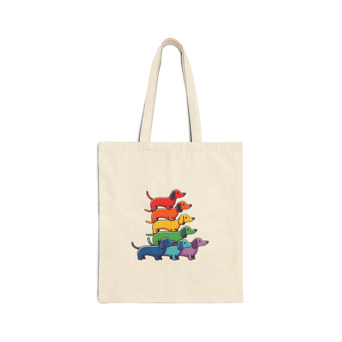 Rainbow Dachshund Pride Tote