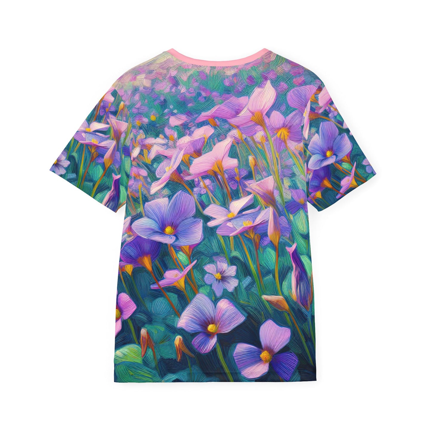 Purple Bloom Performance Sports Tee