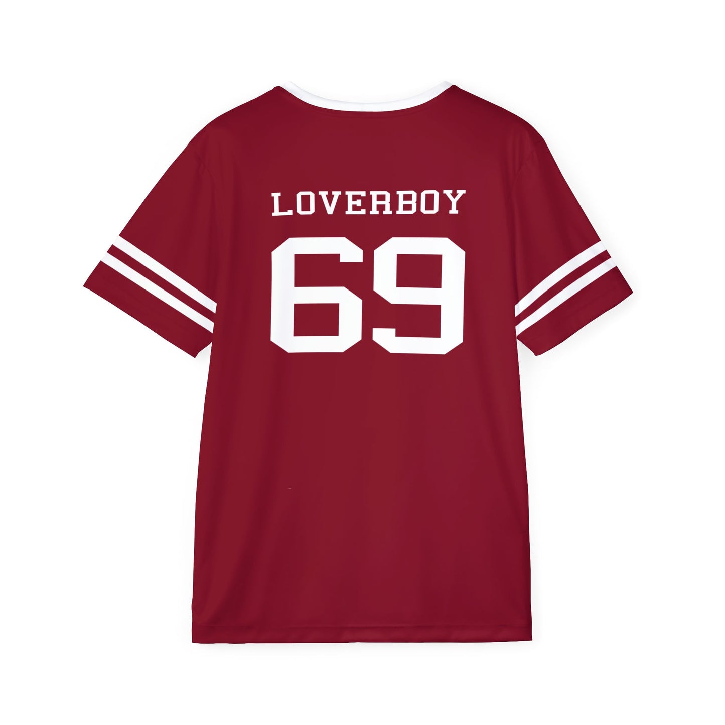 Sports Jersey 69 - Lover Boy - Wine Red