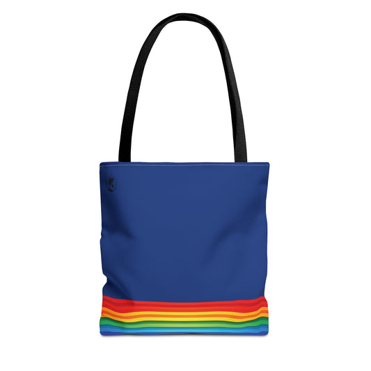 Blow Blue Rainbow Tote