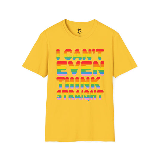 Bold Rainbow Statement for Pride Tee