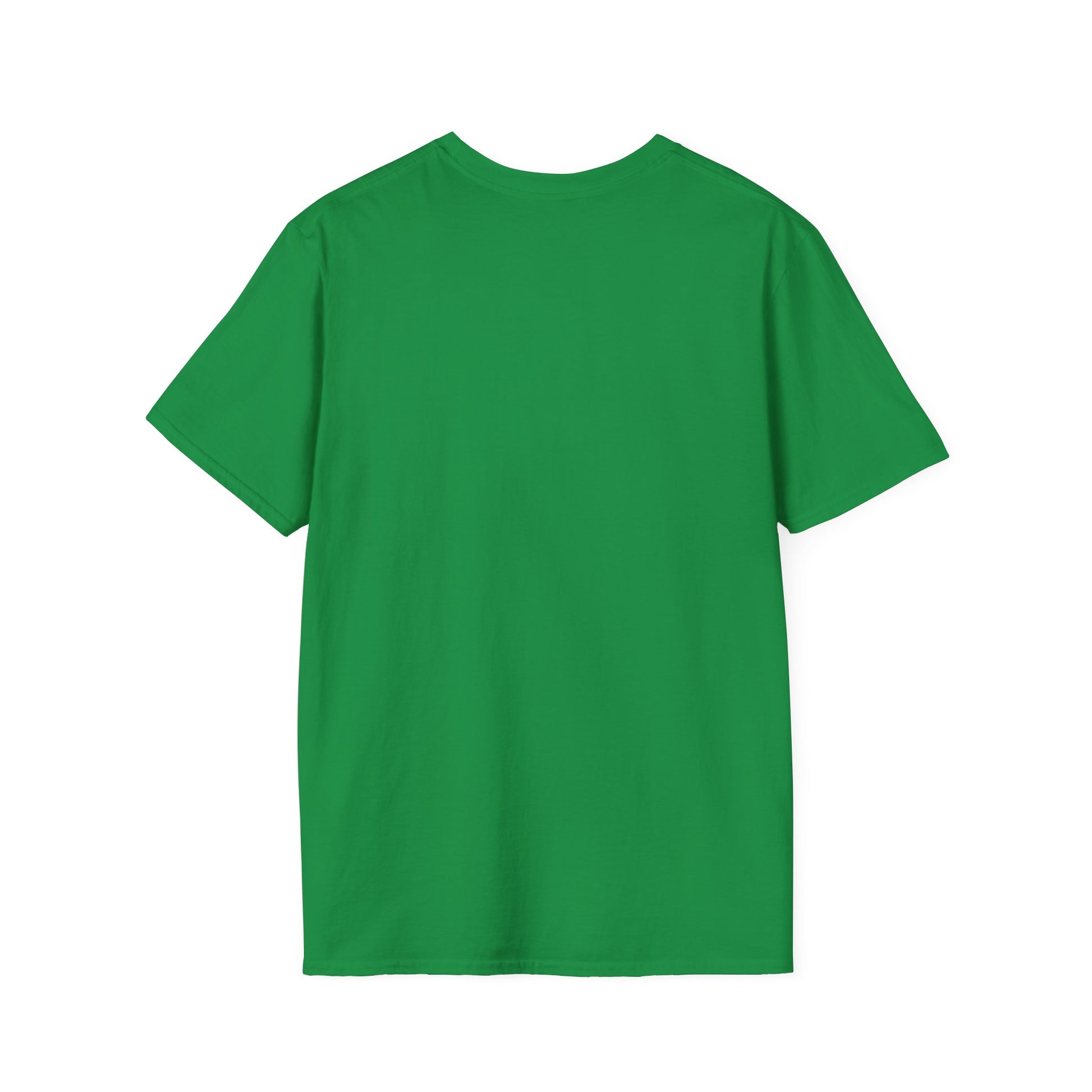 The image shows a T-shirt with a graphic of a cactus and the phrase "NOT A HUGGER" repeated around it in a circular formation