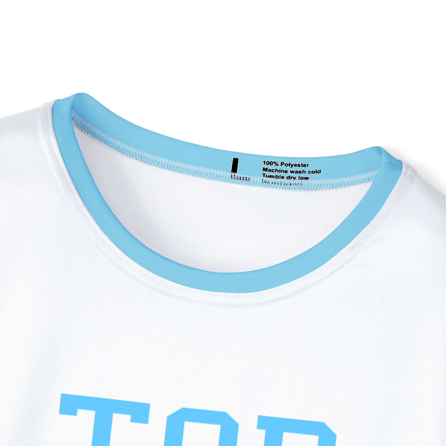 Sports Jersey 69 - Top - Blue on White