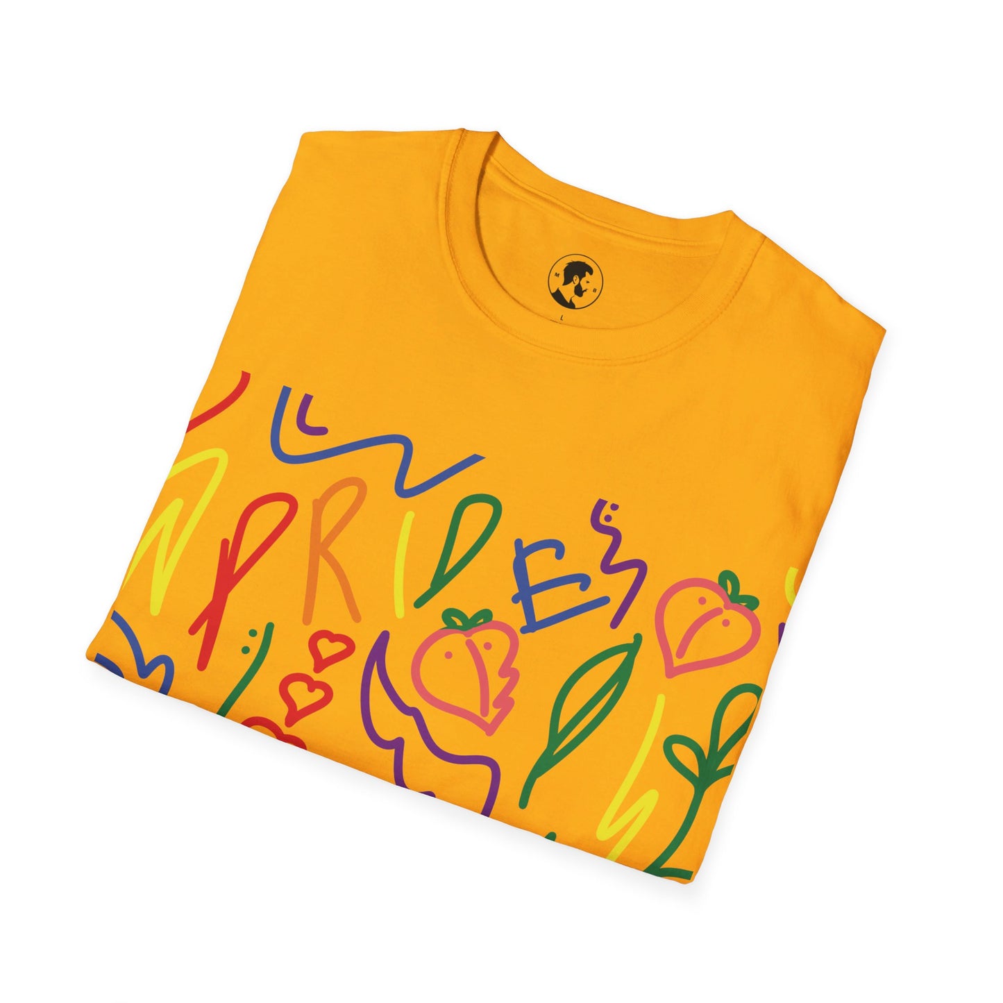 Peaches N' Pride Graffiti Tee