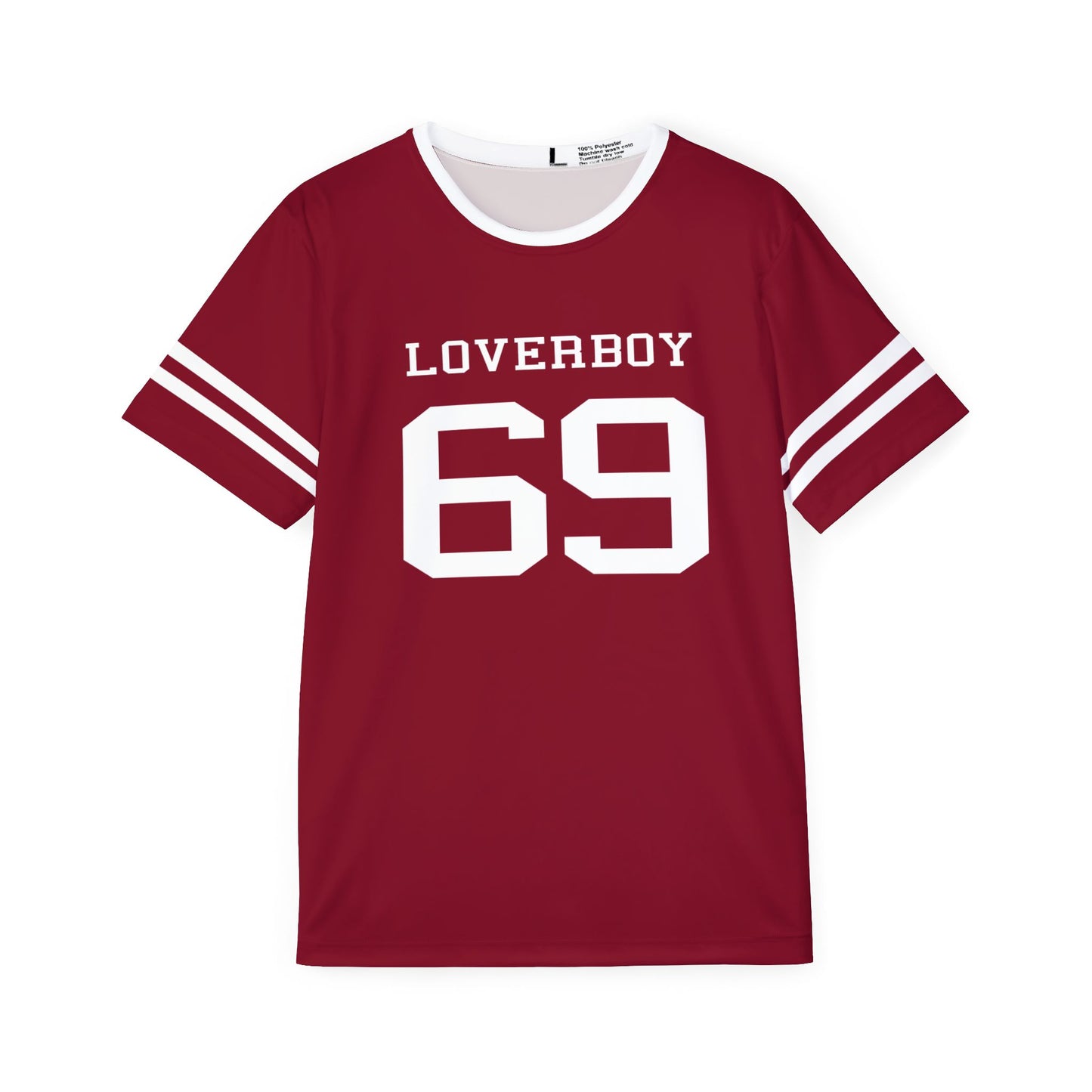 Sports Jersey 69 - Lover Boy - Wine Red